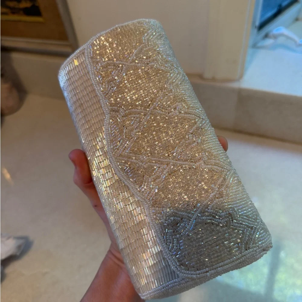 Vintage iridescent Clutch Bag